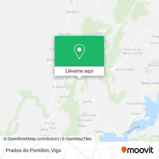 Mapa Prados do Pontillón