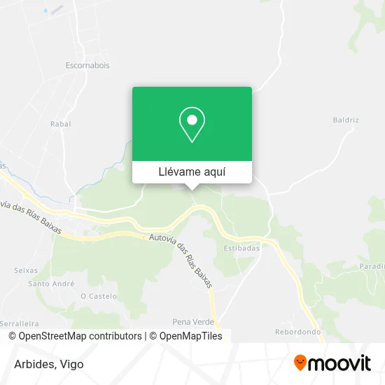 Mapa Arbides