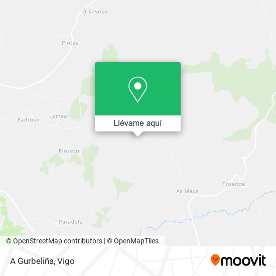 Mapa A Gurbeliña