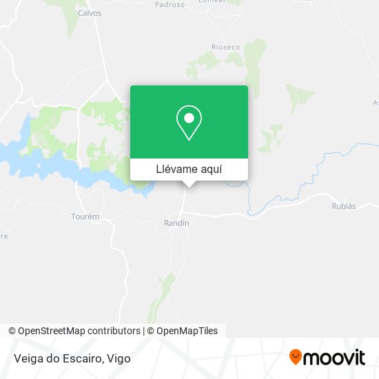 Mapa Veiga do Escairo