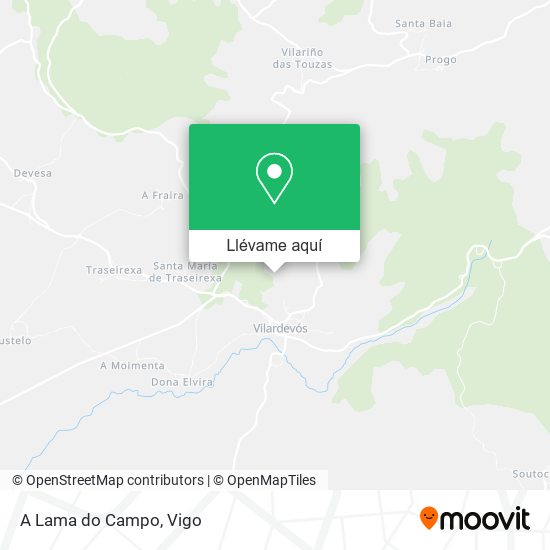 Mapa A Lama do Campo