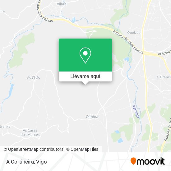 Mapa A Cortiñeira