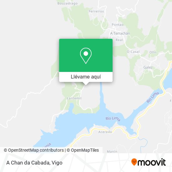 Mapa A Chan da Cabada