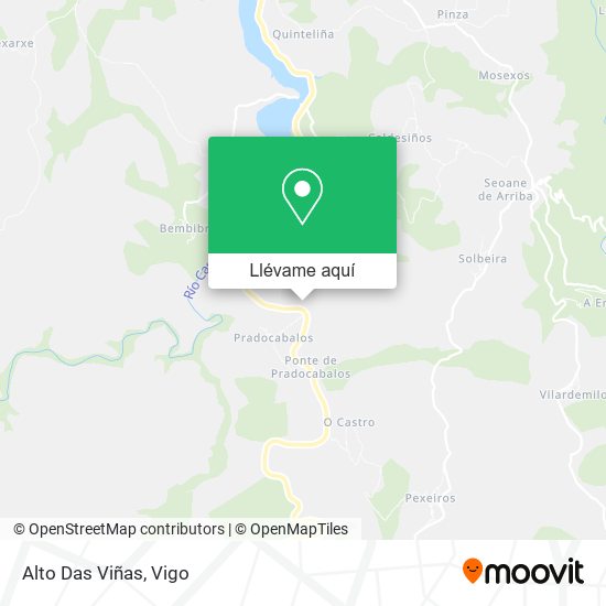 Mapa Alto Das Viñas