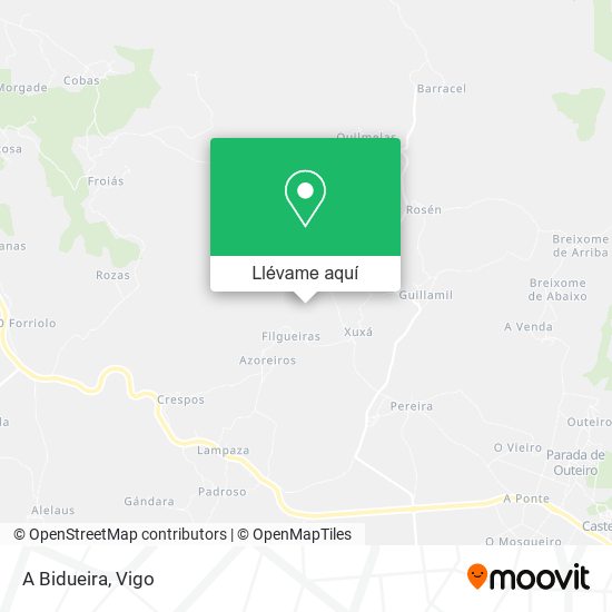 Mapa A Bidueira