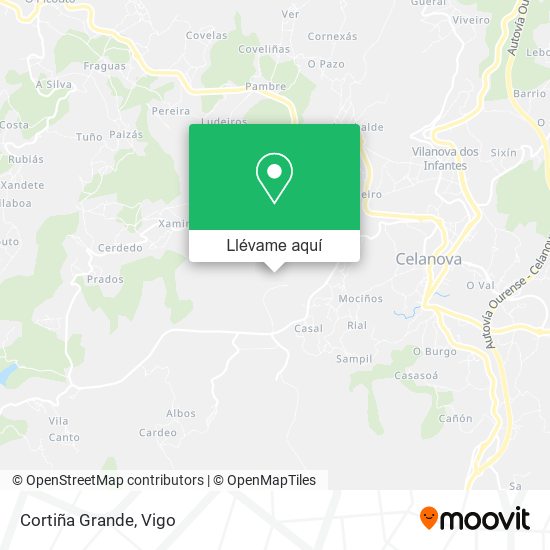 Mapa Cortiña Grande