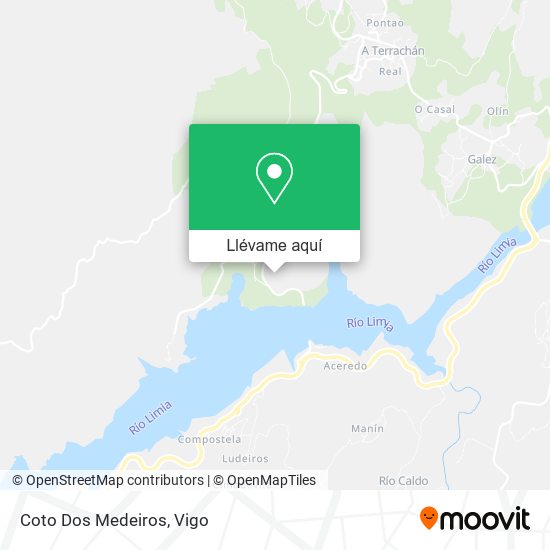 Mapa Coto Dos Medeiros