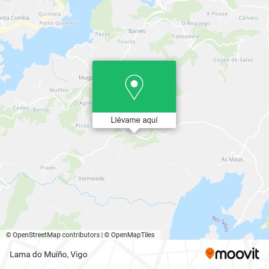 Mapa Lama do Muíño