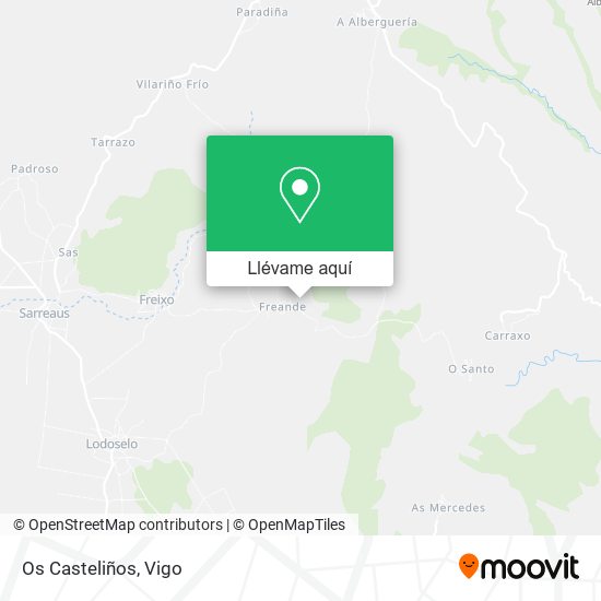 Mapa Os Casteliños