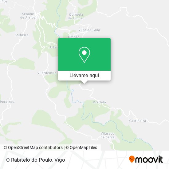 Mapa O Rabitelo do Poulo