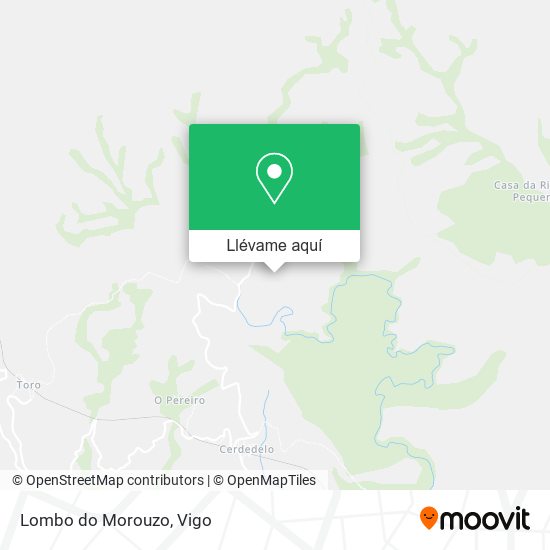 Mapa Lombo do Morouzo