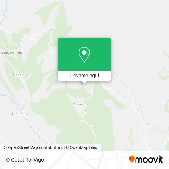 Mapa O Cototiño