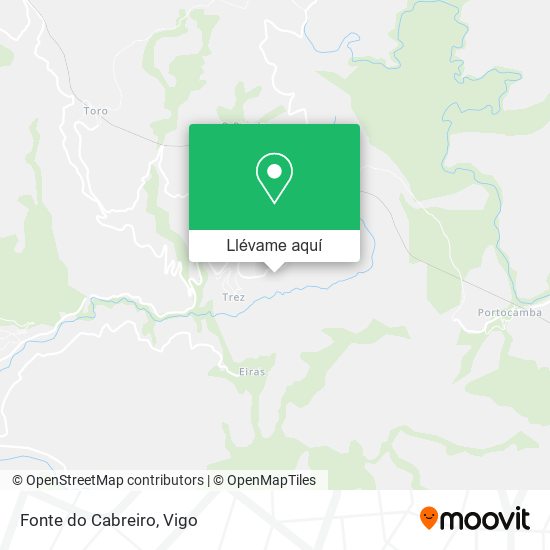 Mapa Fonte do Cabreiro