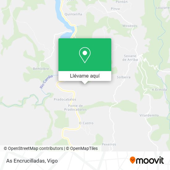 Mapa As Encrucilladas