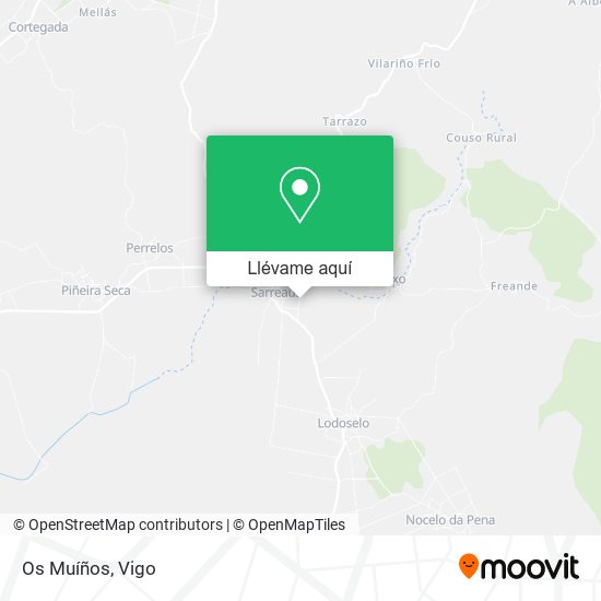 Mapa Os Muíños