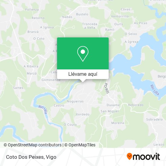 Mapa Coto Dos Peixes