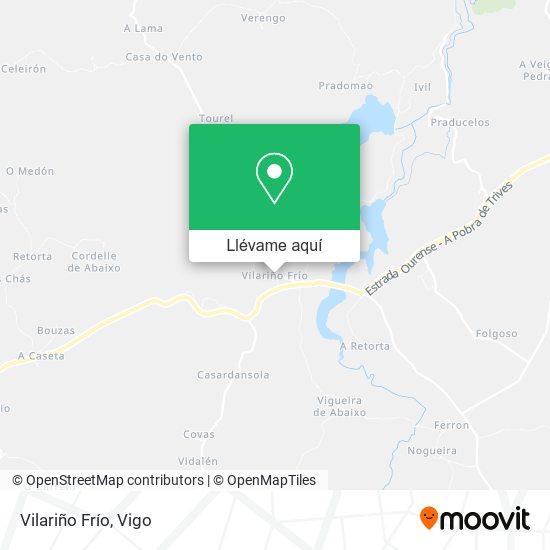Mapa Vilariño Frío