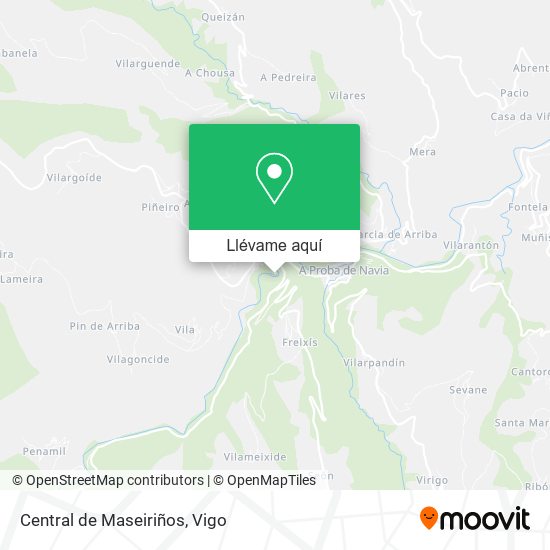 Mapa Central de Maseiriños