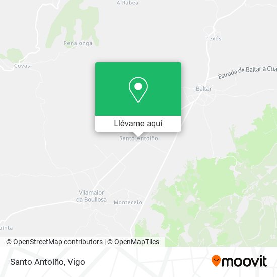 Mapa Santo Antoíño
