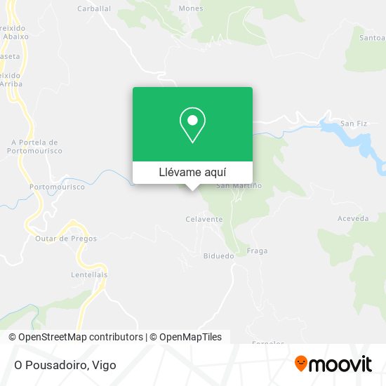 Mapa O Pousadoiro