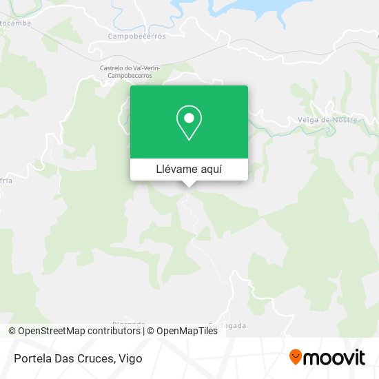 Mapa Portela Das Cruces