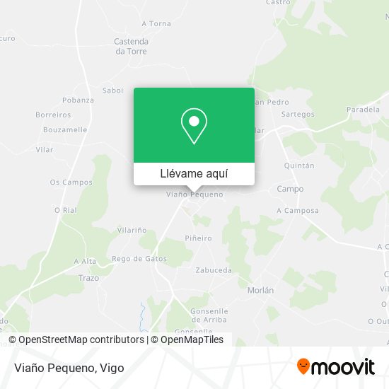 Mapa Viaño Pequeno