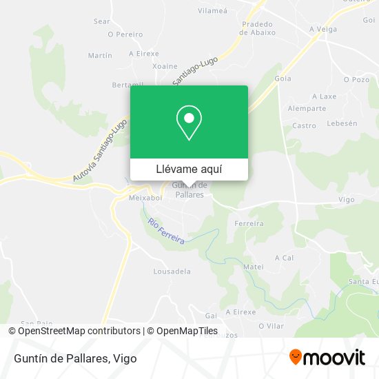 Mapa Guntín de Pallares