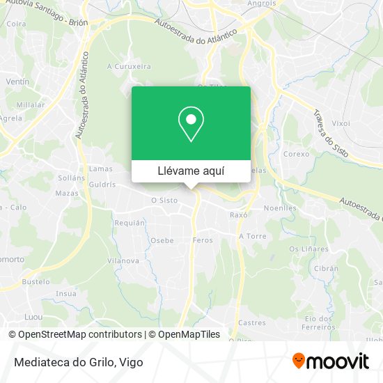 Mapa Mediateca do Grilo