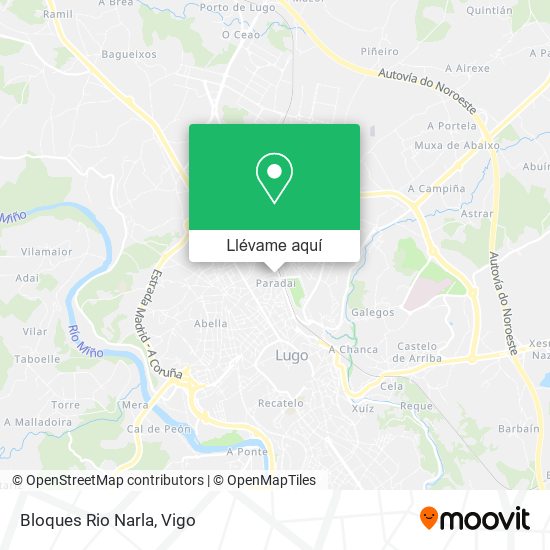 Mapa Bloques Rio Narla