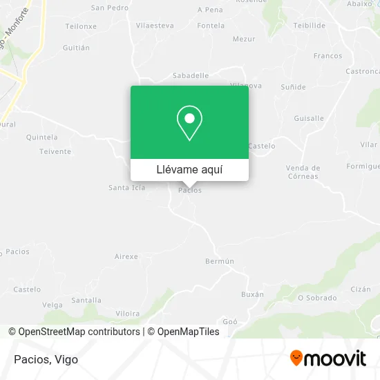 Mapa Pacios