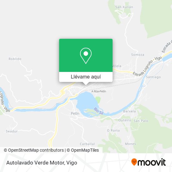Mapa Autolavado Verde Motor