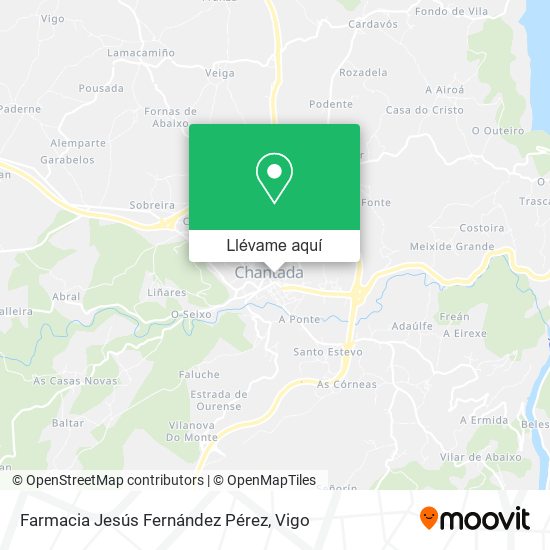 Mapa Farmacia Jesús Fernández Pérez