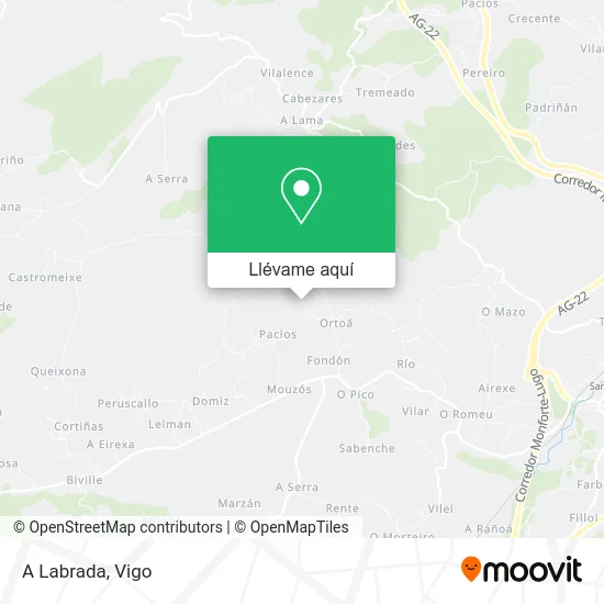 Mapa A Labrada
