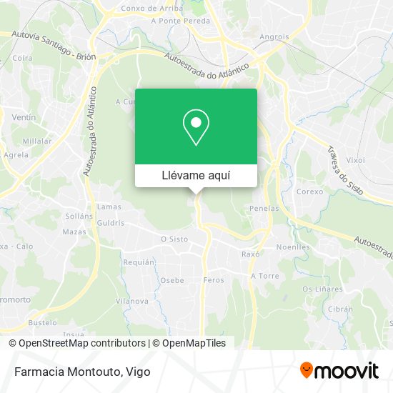 Mapa Farmacia Montouto