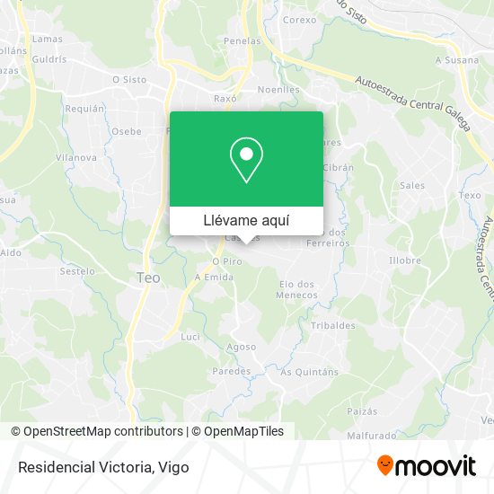 Mapa Residencial Victoria