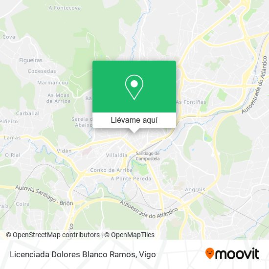 Mapa Licenciada Dolores Blanco Ramos