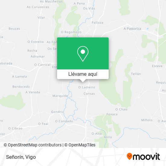 Mapa Señorín