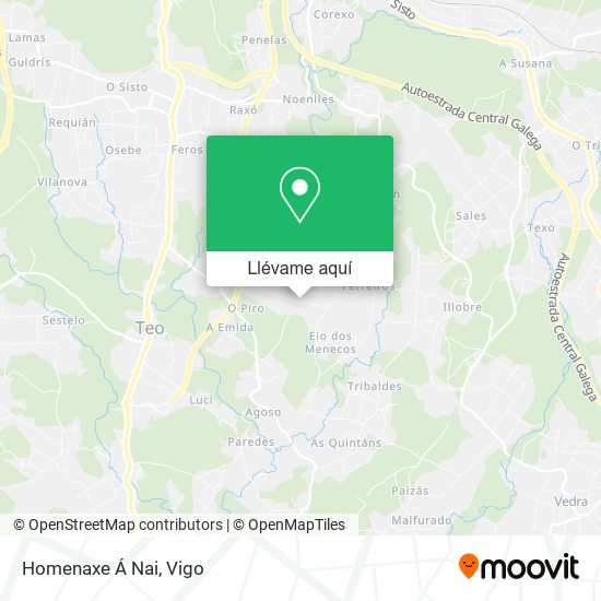 Mapa Homenaxe Á Nai