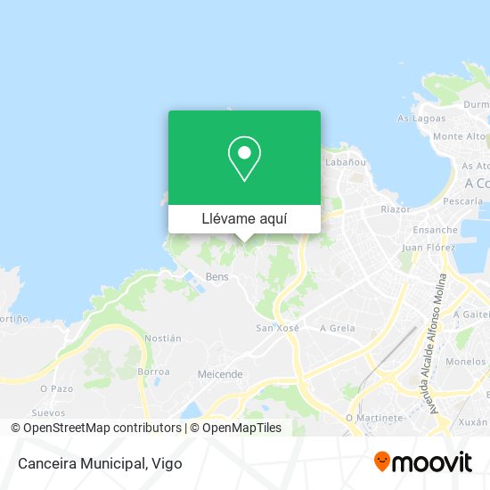 Mapa Canceira Municipal