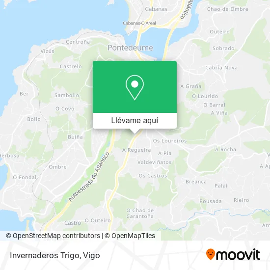 Mapa Invernaderos Trigo