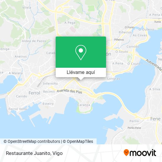 Mapa Restaurante Juanito