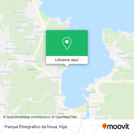 Mapa Parque Etnografico da Ínsua