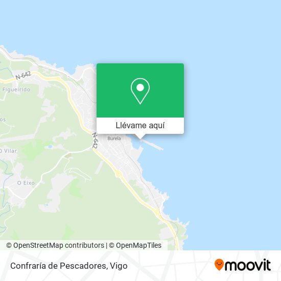 Mapa Confraría de Pescadores