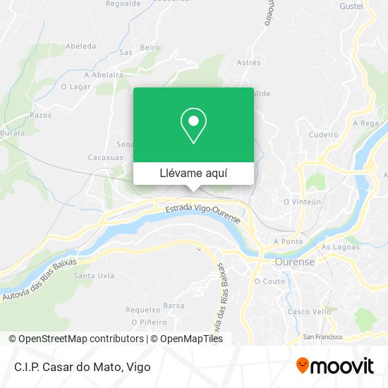 Mapa C.I.P. Casar do Mato