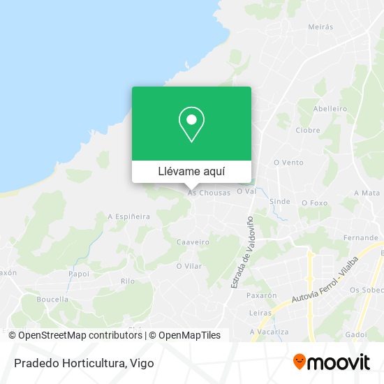 Mapa Pradedo Horticultura