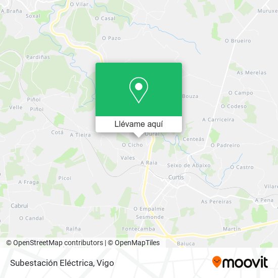 Mapa Subestación Eléctrica