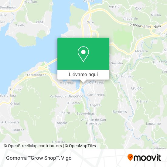 Mapa Gomorra ""Grow Shop""