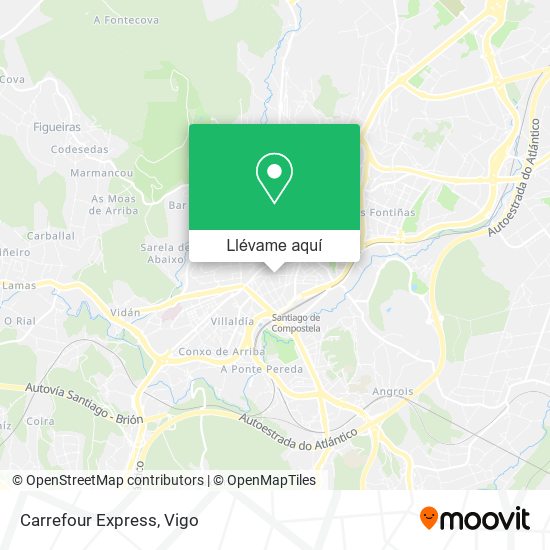 Mapa Carrefour Express