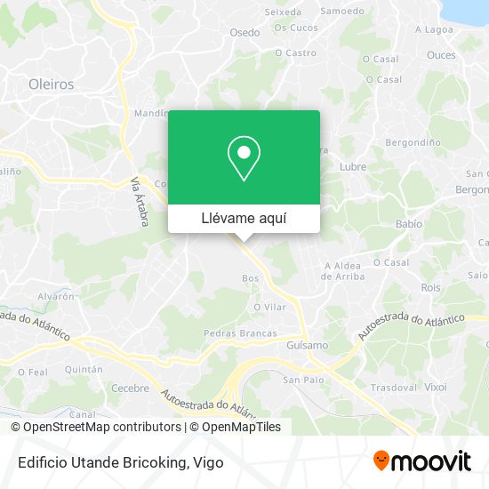 Mapa Edificio Utande Bricoking