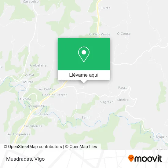 Mapa Musdradas